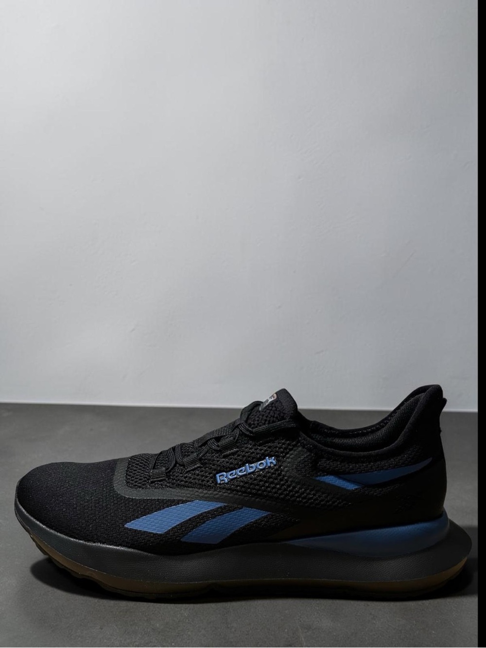 Reebok Cityride sneakers in the Black/Black/Blue colorway